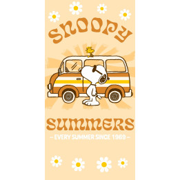 RĘCZNIK KĄPIELOWY PLAŻOWY 70 X 140 CM SNOOPY SNO241044-R