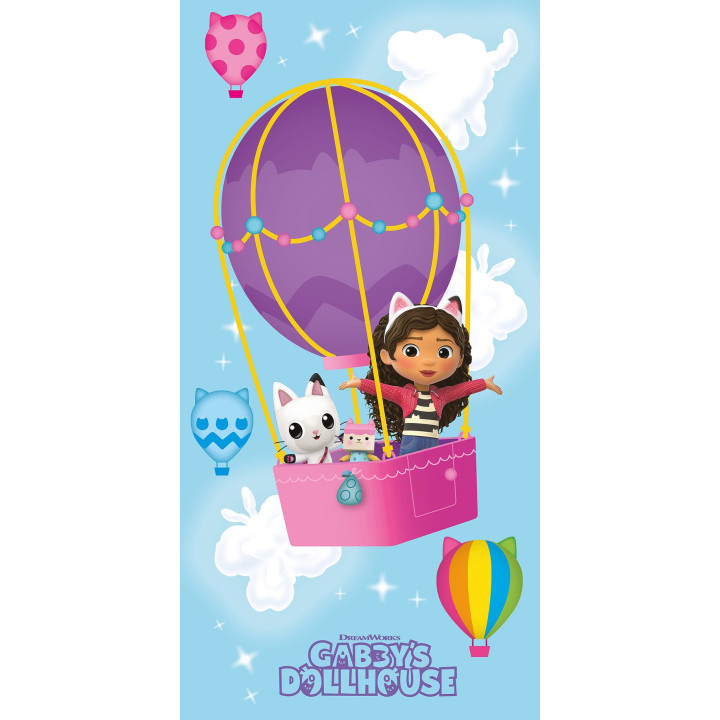 BATH TOWEL 70 X 140 CM GABBY'S DOLLHOUSE GDH245099-R
