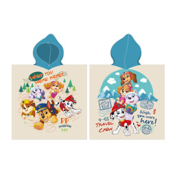 PONCHO RĘCZNIK KĄPIELOWY 55 X 110 CM PAW PATROL PAW244066-PONCHO