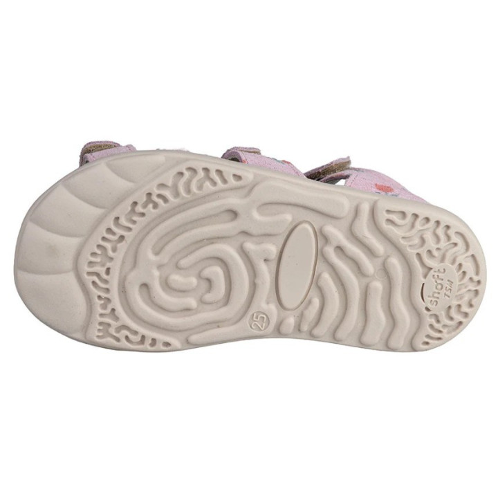 SANDAŁY BAREFOOT MIDO SHOES 61-07/ 71-01 PINK TULIP