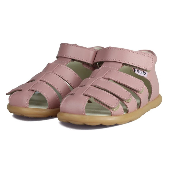 SANDALS BAREFOOT MIDO SHOES 61-01/ 71-01 DARK PINK