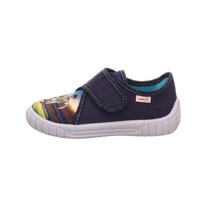 TEXTILE SLIPPERS SUPERFIT BILL BLAU 1-000271-8200