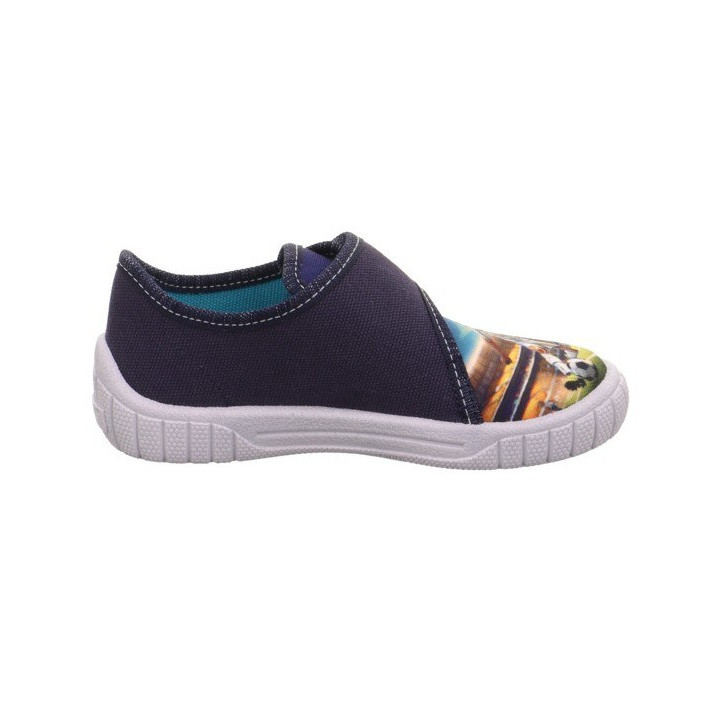 TEXTILE SLIPPERS SUPERFIT BILL BLAU 1-000271-8200