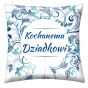 PODUSZKA DEKORACYJNA PREZENT NA DZIEŃ DZIADKA 40 X 40 CM