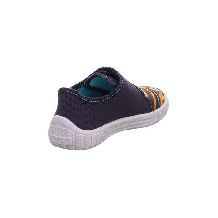 PANTOFLE TEKSTYLNE KAPCIE SUPERFIT BILL BLAU 1-000271-8200