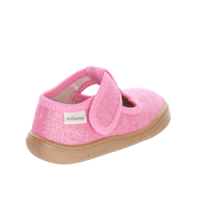 SLIPPERS BAREFOOT MILAMI TREND NAVY BLUE FLAMINGOS