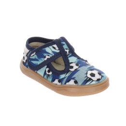 SLIPPERS BAREFOOT MILAMI TREND BLUE FOOTBALL