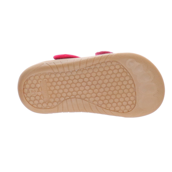 PANTOFLE KAPCIE BAREFOOT MILAMI FUXIA UNICORNS