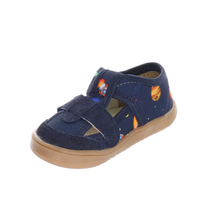 PANTOFLE KAPCIE BAREFOOT MILAMI BLUE SPACE ROCKET