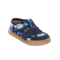 SLIPPERS BAREFOOT MILAMI BLUE FOOTBALL
