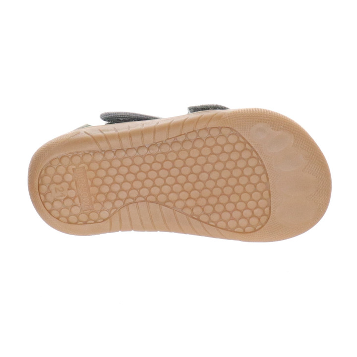 SLIPPERS BAREFOOT MILAMI GREY DINO