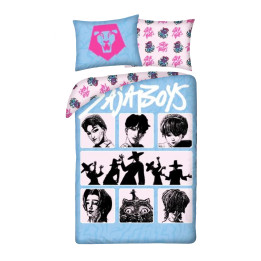 SINGLE DUVET SET COTTON 140 X 200 CM DEMON HUNTERS DSYAS67KPO-BL