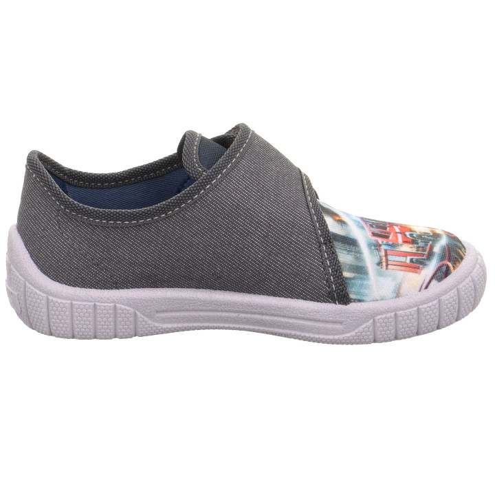TEXTILE SLIPPERS SUPERFIT BILL GRAU 1-000271-2100