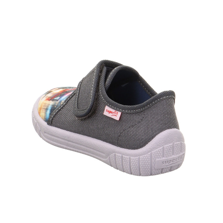 TEXTILE SLIPPERS SUPERFIT BILL GRAU 1-000271-2100