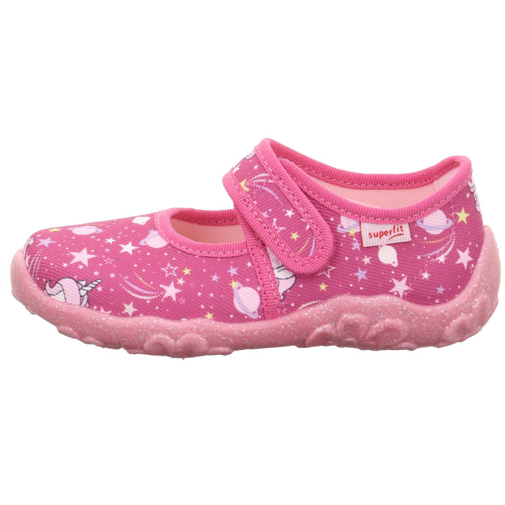 TEXTILE SLIPPERS SUPERFIT BONNY ROSA/MEHRFARBIG 1-800283-5550