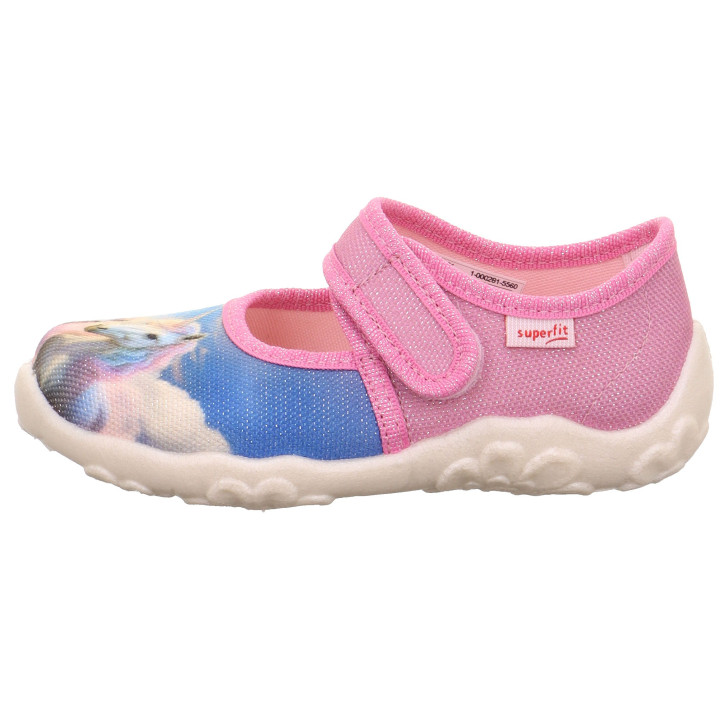 TEXTILE SLIPPERS SUPERFIT BONNY ROSA/MEHRFARBIG 1-000281-5560