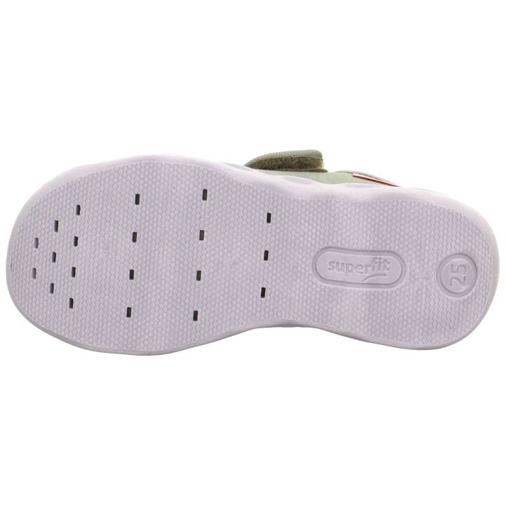 TEXTILE SLIPPERS SUPERFIT BUBBLE GRUN 1-006274-7530