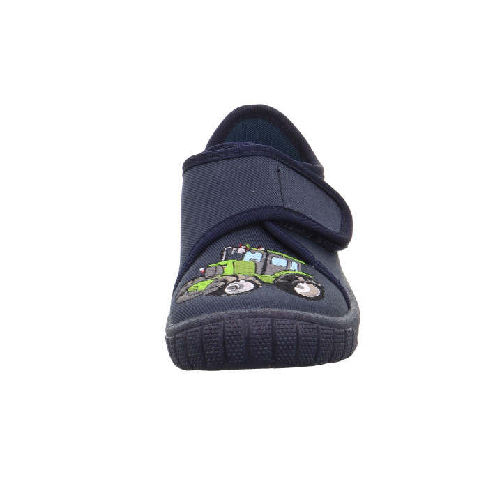 PANTOFLE TEKSTYLNE KAPCIE SUPERFIT BILL BLAU 1-800278-8110