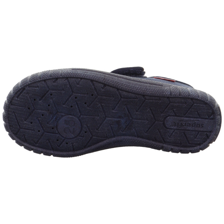 PANTOFLE TEKSTYLNE KAPCIE SUPERFIT BILL BLAU 1-800278-8110