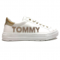 SNEAKERSY TOMMY HILFIGER X068 WHITE/GOLD