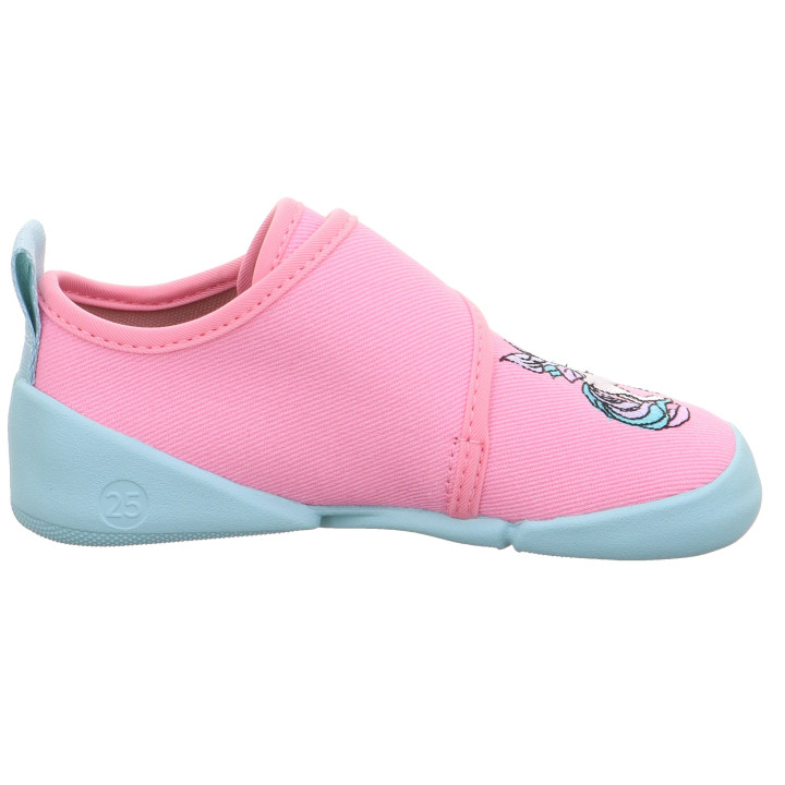 TEXTILE SLIPPERS BAREFOOT SUPERFIT VENTI ROSA 1-006706-5510