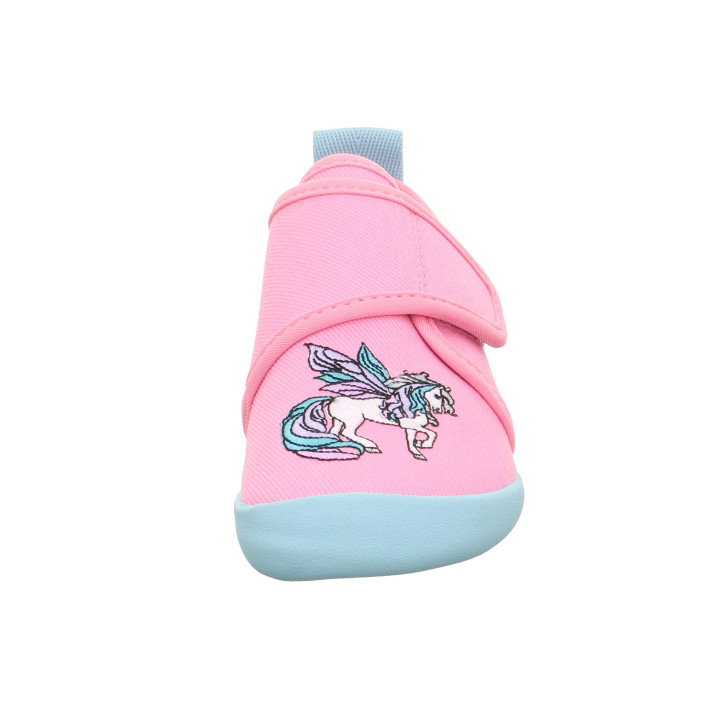 PANTOFLE TEKSTYLNE KAPCIE BAREFOOT SUPERFIT VENTI ROSA 1-006706-5510