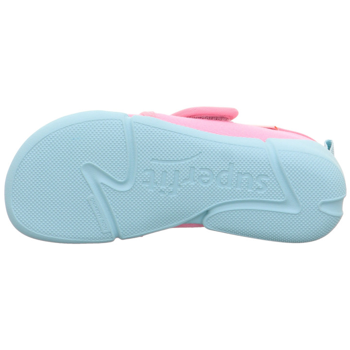 PANTOFLE TEKSTYLNE KAPCIE BAREFOOT SUPERFIT VENTI ROSA 1-006706-5510