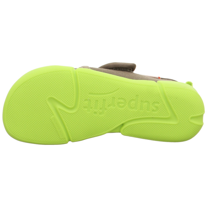 PANTOFLE TEKSTYLNE KAPCIE BAREFOOT SUPERFIT VENTI GRUN 1-006706-7010