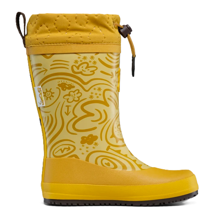 WINTER RAINBOOT BAREFOOT AFFENZAHN VEGAN PUDDLY TIGER