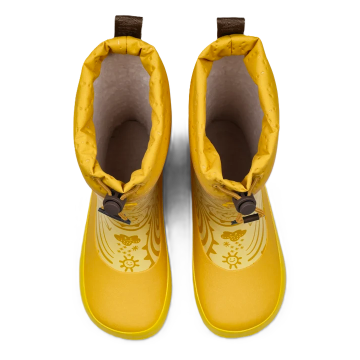 KALOSZE OCIEPLANE BAREFOOT AFFENZAHN VEGAN PUDDLY TIGER