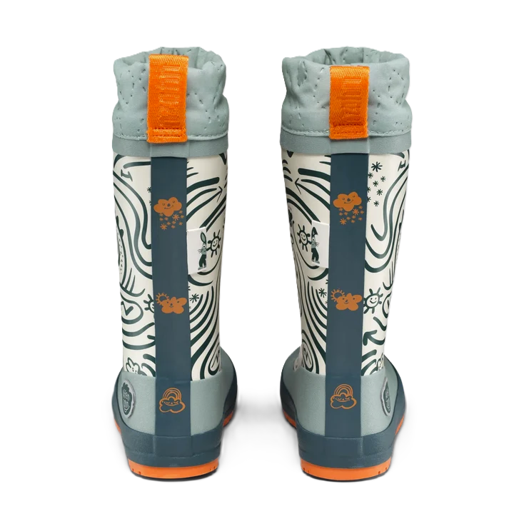 WINTER RAINBOOT BAREFOOT AFFENZAHN VEGAN PUDDLY RABBIT