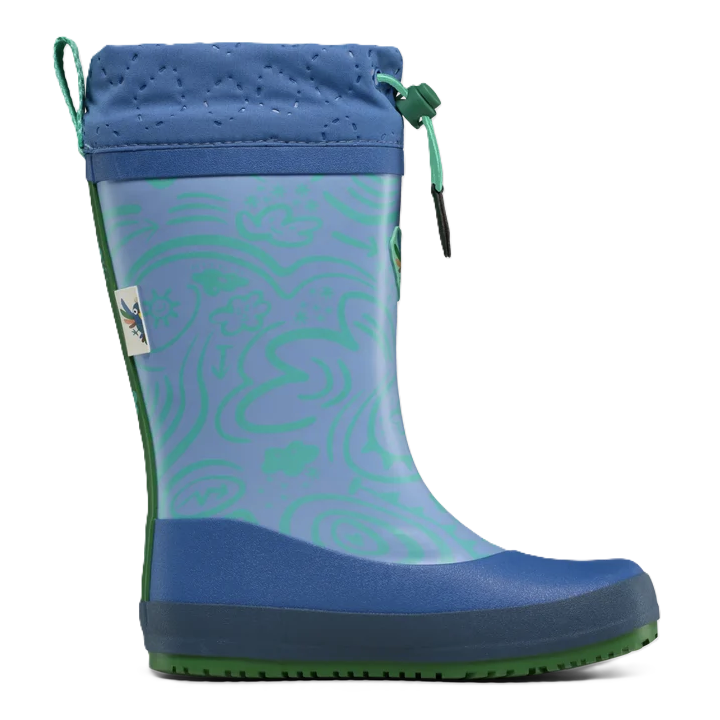 WINTER RAINBOOT BAREFOOT AFFENZAHN VEGAN PUDDLY BIRD OF PARADISE