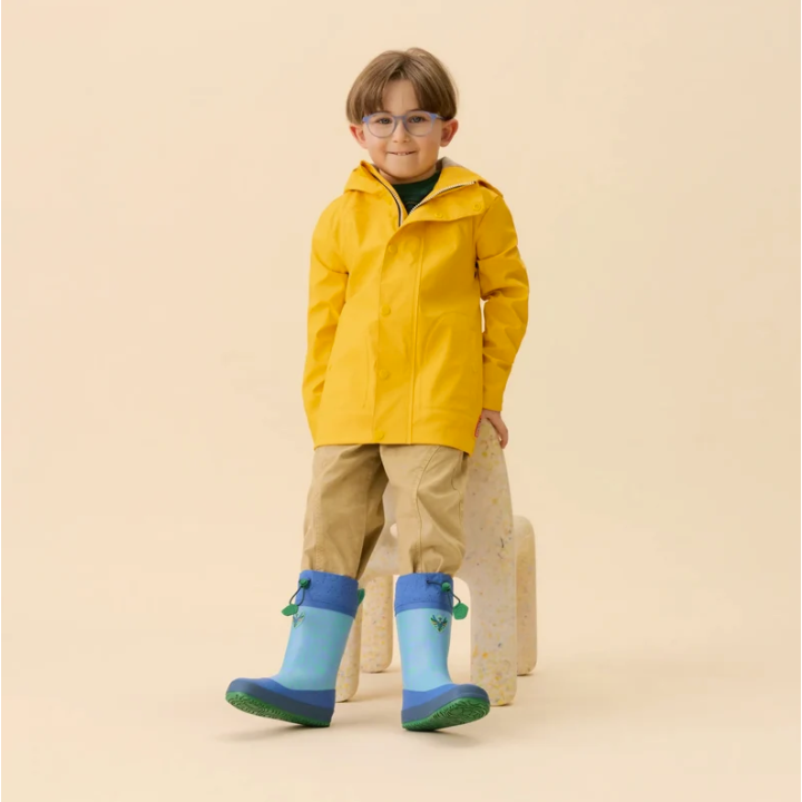 WINTER RAINBOOT BAREFOOT AFFENZAHN VEGAN PUDDLY BIRD OF PARADISE