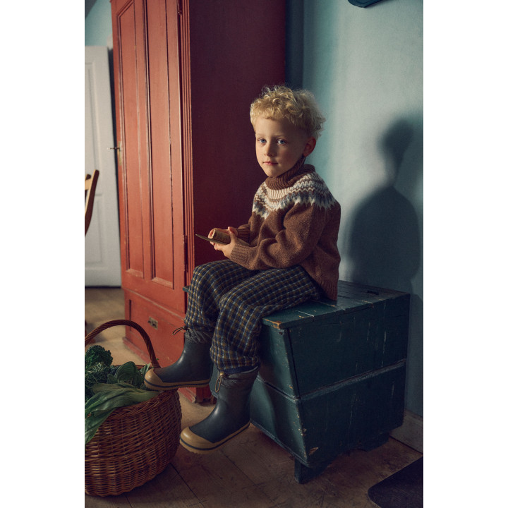 WINTER RUBBER BOOTS BAREFOOT BUNDGAARD HAZY PINE