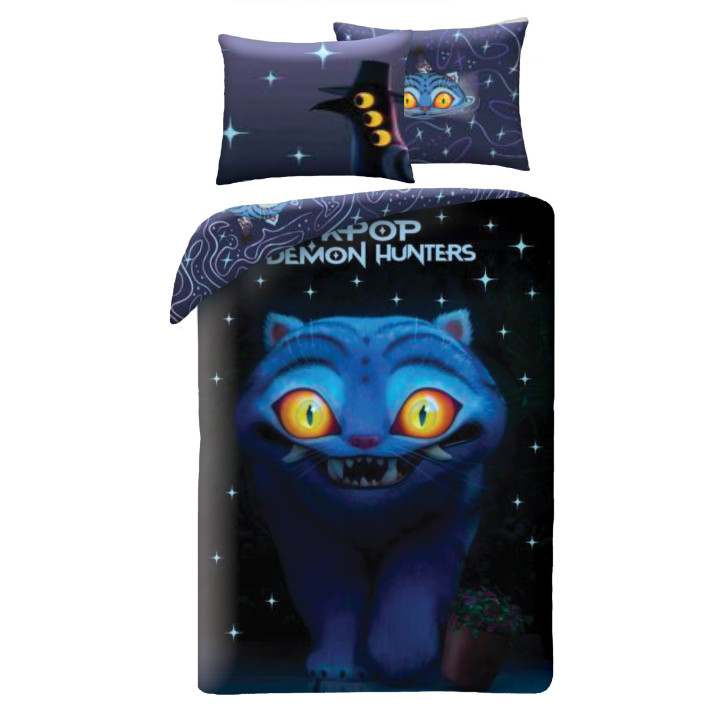 SINGLE DUVET SET POLYESTER 140 X 200 CM DEMON HUNTERS DSYASL6KPO-BL