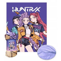 FLEECE BLANKET CORAL 130 X 160 CM K-POP DEMON HUNTERS BZYB5LWKPO-FB