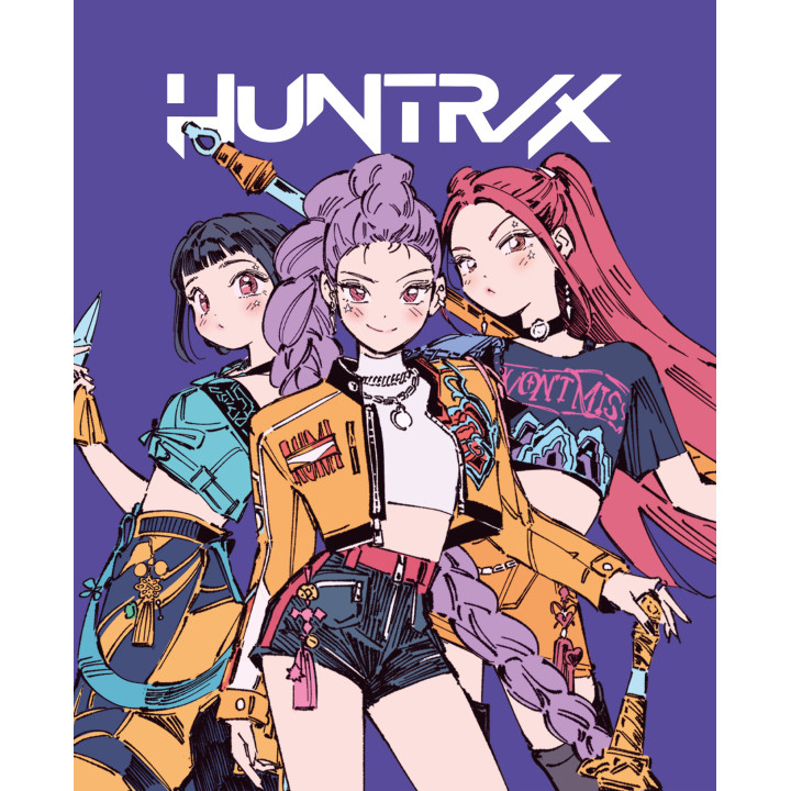 FLEECE BLANKET CORAL 130 X 160 CM K-POP DEMON HUNTERS BZYB5LWKPO-FB