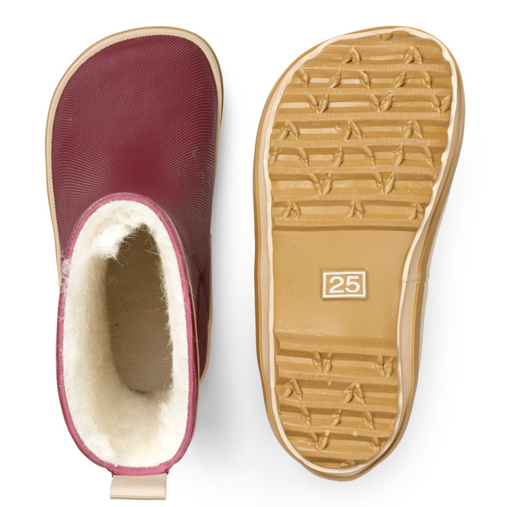 WINTER RUBBER BOOTS BAREFOOT BUNDGAARD SKIPPY BERRY