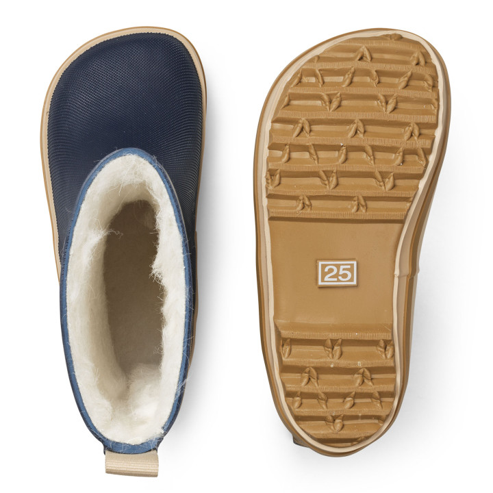 WINTER RUBBER BOOTS BAREFOOT BUNDGAARD SKIPPY MIDNIGHT