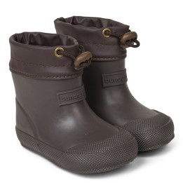 WINTER RUBBER BOOTS BAREFOOT BUNDGAARD MALIK DARK BROWN