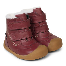 Bundgaard - Trzewiki dziecięce zimowe barefoot Pixi Berry membrana TEX