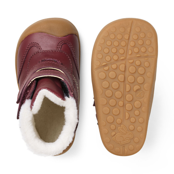 WINTER SHOES BAREFOOT BUNDGAARD PIXI BERRY MEMBRANE TEX