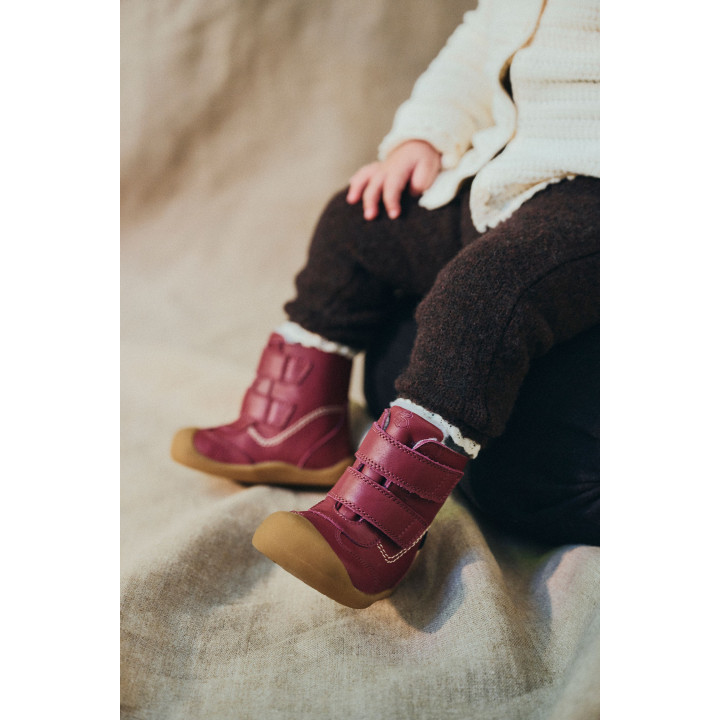 WINTER SHOES BAREFOOT BUNDGAARD PIXI BERRY MEMBRANE TEX