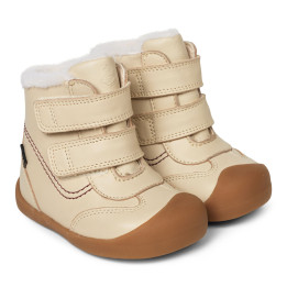 WINTER SHOES BAREFOOT BUNDGAARD PIXI IVORY MEMBRANE TEX