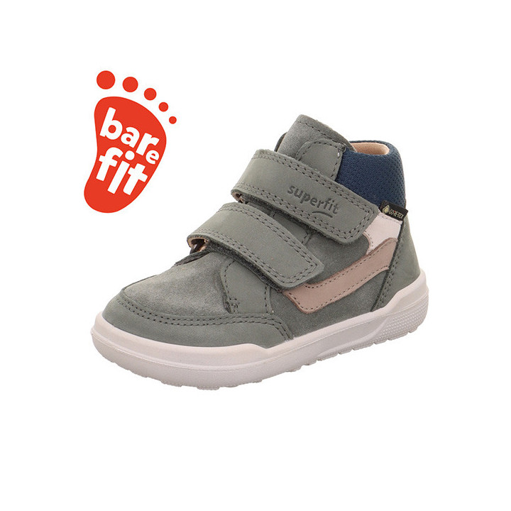 SHOES BAREFOOT SUPERFIT SUPERFREE GREEN/BLUE 1-100203-7000 GORE-TEX