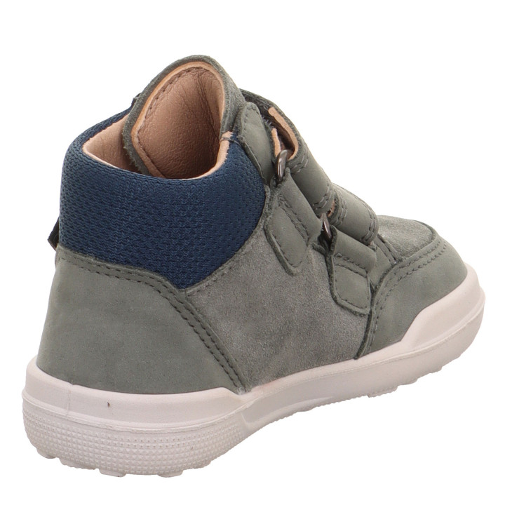 Superfit - Trzewiki dziecięce barefoot Superfree Barefit Green/Blue Gore-Tex