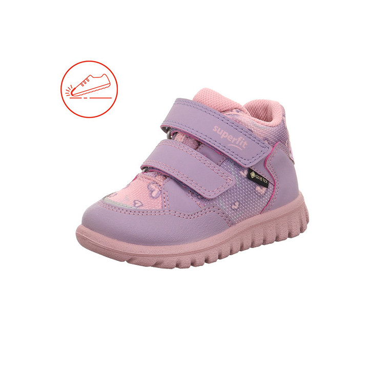 SHOES SUPERFIT SPORT7 MINI PURPLE/PINK 1-006187-8500 GORE-TEX