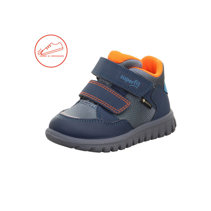Superfit - Trzewiki Sport7 Mini Blue/Orange 1-006187-8000 Gore-Tex