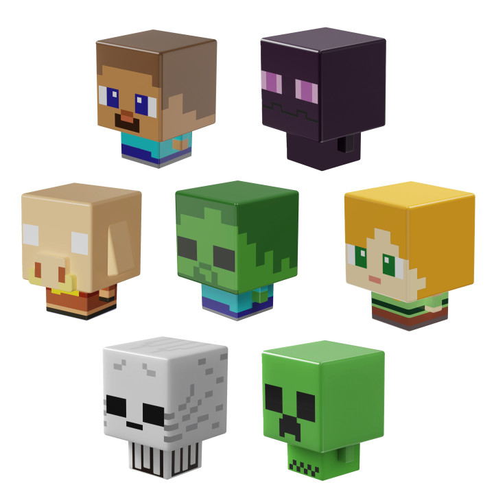 Minecraft Mini Torch Light – Figurka LED Niespodzianka