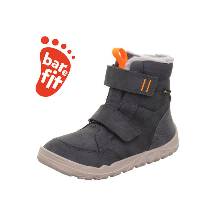 Superfit Walderi Barefit 1-000913-2000 Grey | Śniegowce barefoot